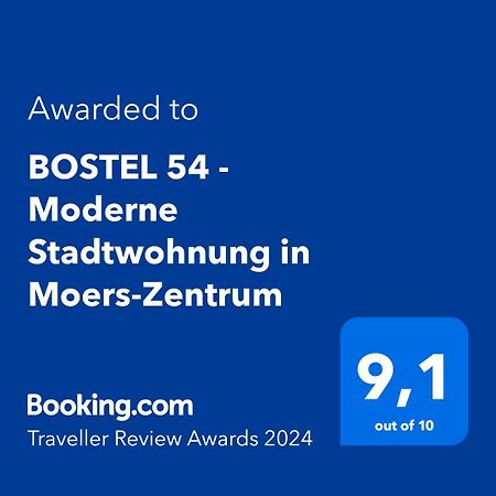Bostel 54 - Moderne Stadtwohnung In Moers-Zentrum Exterior foto
